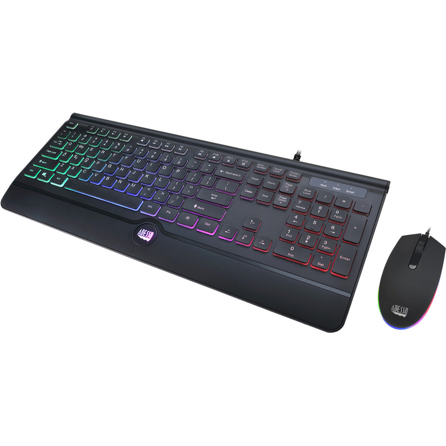 Alternate-Image3 Image for Adesso EasyTouch 137CB Illuminated Gaming Keyboard & Mouse Combo