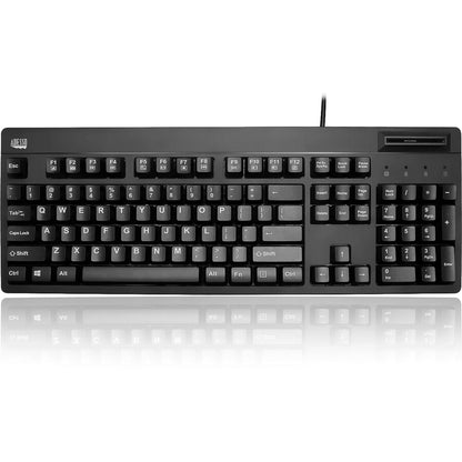 Top Image for Adesso EasyTouch 630SB-TAA - Smart Card Reader Keyboard (TAA Compliant)