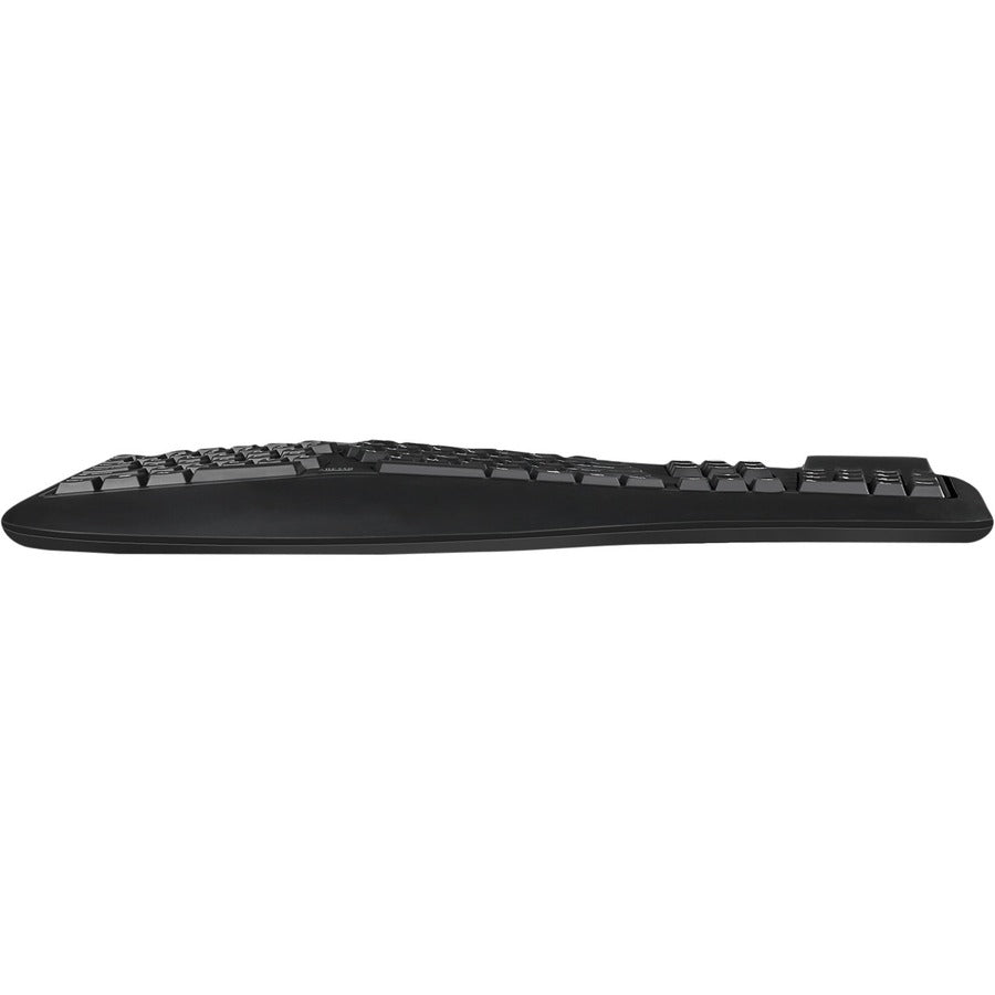 Front Image for Adesso Desktop Ergonomic Smart Card Reader Keyboard (TAA Compliant)