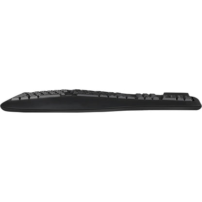 Front Image for Adesso Desktop Ergonomic Smart Card Reader Keyboard (TAA Compliant)