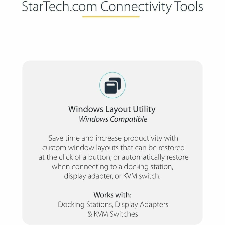 Alternate-Image5 Image for StarTech.com 3-Port DisplayPort 1.4 Splitter, DisplayPort to 3x DP Multi-Monitor Adapter, Triple 4K Computer MST Hub, Windows Only