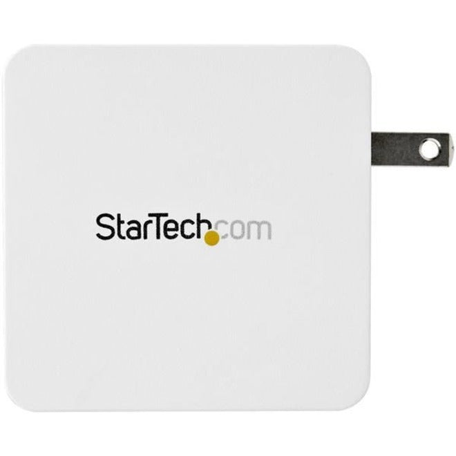 Right Image for StarTech.com USB C Wall Charger - 60W PD 1m cable - Portable Travel USB Type C Fast Charge Universal Laptop Adapter - USB IF/ETL Certified