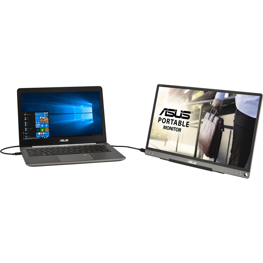 Alternate-Image7 Image for Asus ZenScreen MB16ACE 16" Class Full HD LCD Monitor - 16:9 - Dark Gray