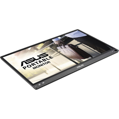 Bottom Image for Asus ZenScreen MB16ACE 16" Class Full HD LCD Monitor - 16:9 - Dark Gray