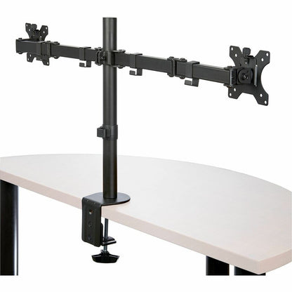 Alternate-Image1 Image for StarTech.com Desk Mount Dual Monitor Arm - Ergonomic VESA Compatible Mount for up to 32 inch Display - Desk Clamp / Grommet - Articulating