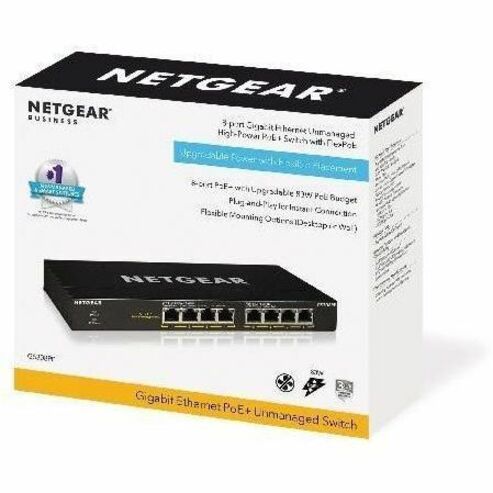 Alternate-Image7 Image for Netgear Business GS308PP Ethernet Switch