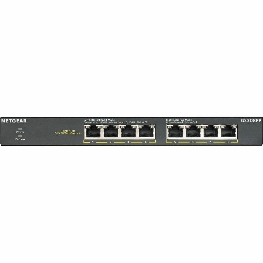 Alternate-Image4 Image for Netgear Business GS308PP Ethernet Switch