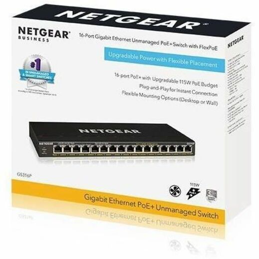 Alternate-Image5 Image for Netgear Business GS316P Ethernet Switch