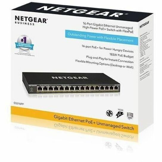 Alternate-Image6 Image for Netgear Business GS316PP Ethernet Switch