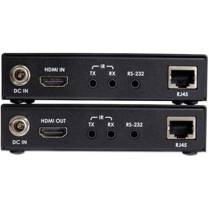 Rear Image for StarTech HDMI over CAT6 Extender, 4K 60Hz, 330ft / 100m, IR Support, HDMI Balun, 4K Video over CAT6 (ST121HD20L), TAA