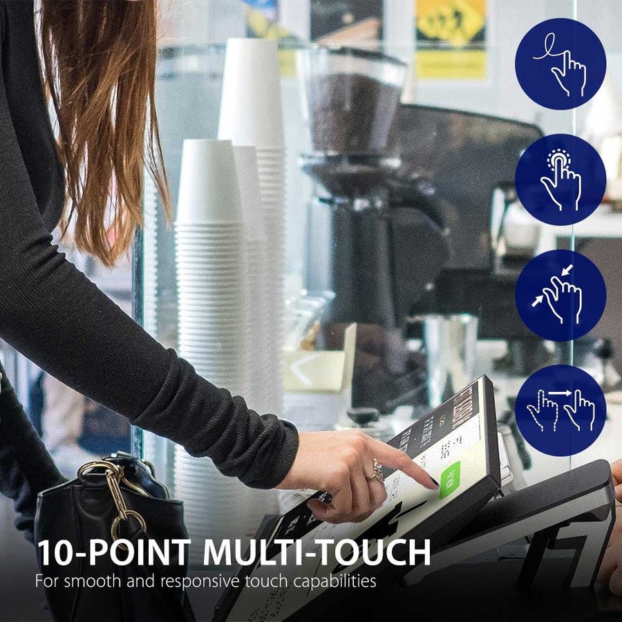 Alternate-Image1 Image for ViewSonic TD2455 24 Inch 1080p Touch Screen Monitor, 10-Point Multi-Touch IPS for Collaborative Offices, USB-C with Daisy Chain, Advanced Ergonomics, HDMI, DisplayPort Out
