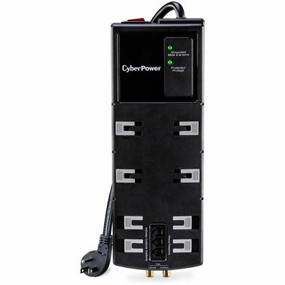 Main Image for CyberPower HT812TC Home and Office 8 - Outlet Surge Protector with 4350 J Surge Suppression