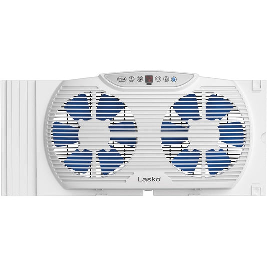 Main Image for Lasko Electrically Reversible Twin Window Fan with Bluetooth