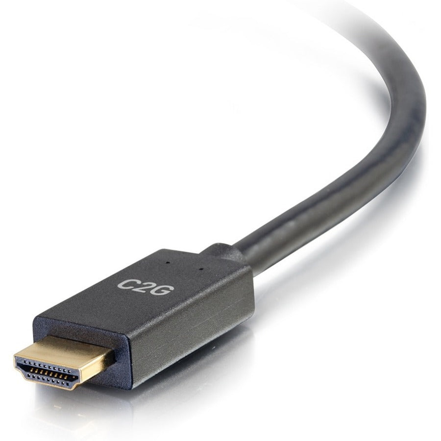 Alternate-Image2 Image for C2G 6ft DisplayPort to HDMI Cable - DP to HDMI Adapter Cable - DisplayPort 1.2a HDMI 1.4b - 4K 30Hz - M/M