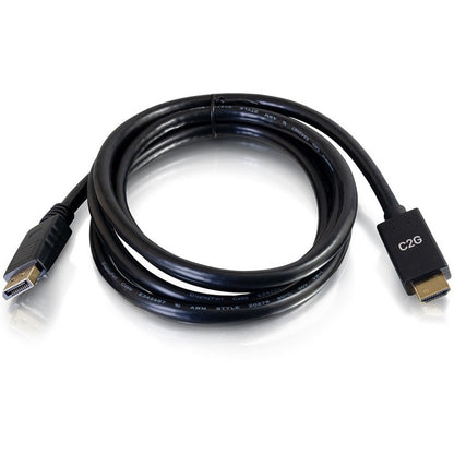 Main Image for C2G 6ft DisplayPort to HDMI Cable - DP to HDMI Adapter Cable - DisplayPort 1.2a HDMI 1.4b - 4K 30Hz - M/M