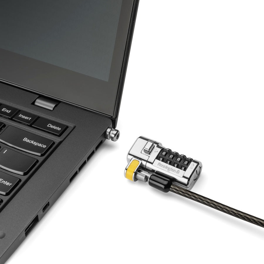 Alternate-Image4 Image for Kensington ClickSafe Universal Combination Laptop Lock - Master Coded