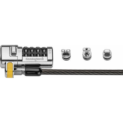 Alternate-Image1 Image for Kensington ClickSafe Universal Combination Laptop Lock - Master Coded