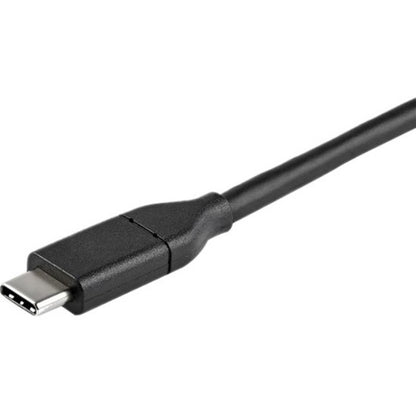 Rear Image for StarTech.com 6ft (2m) USB C to DisplayPort 1.2 Cable 4K 60Hz - Reversible DP to USB-C / USB-C to DP Video Adapter Monitor Cable HBR2/HDR