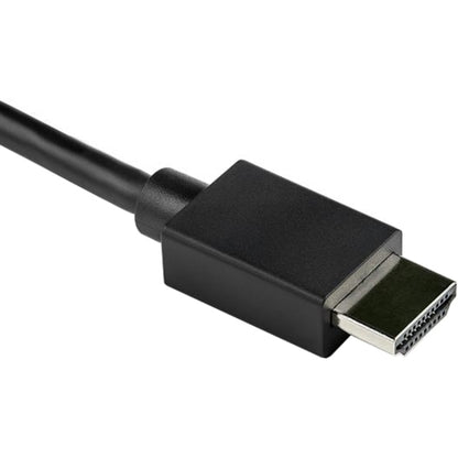 Alternate-Image2 Image for StarTech.com 2m VGA to HDMI Converter Cable with USB Audio Support - 1080p Analog to Digital Video Adapter Cable - Male VGA to Male HDMI