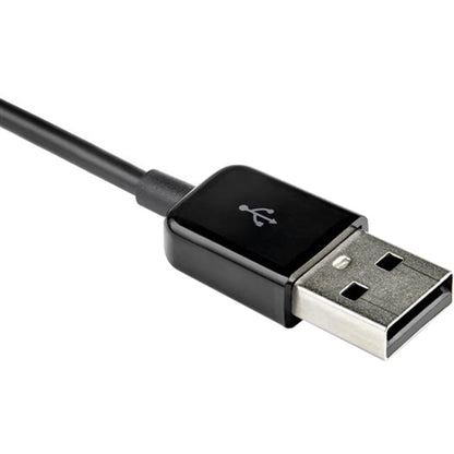 Alternate-Image1 Image for StarTech.com 2m VGA to HDMI Converter Cable with USB Audio Support - 1080p Analog to Digital Video Adapter Cable - Male VGA to Male HDMI