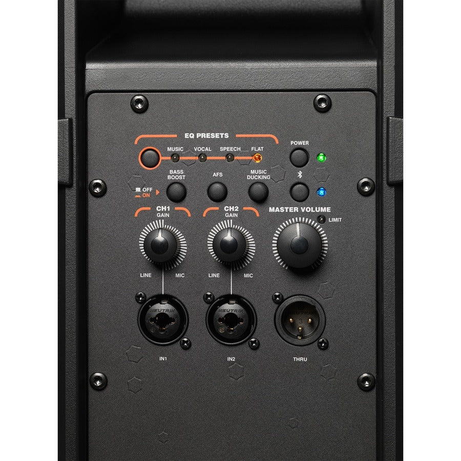 Alternate-Image3 Image for JBL IRX108BT Portable Bluetooth Speaker System - 200 W RMS - Black