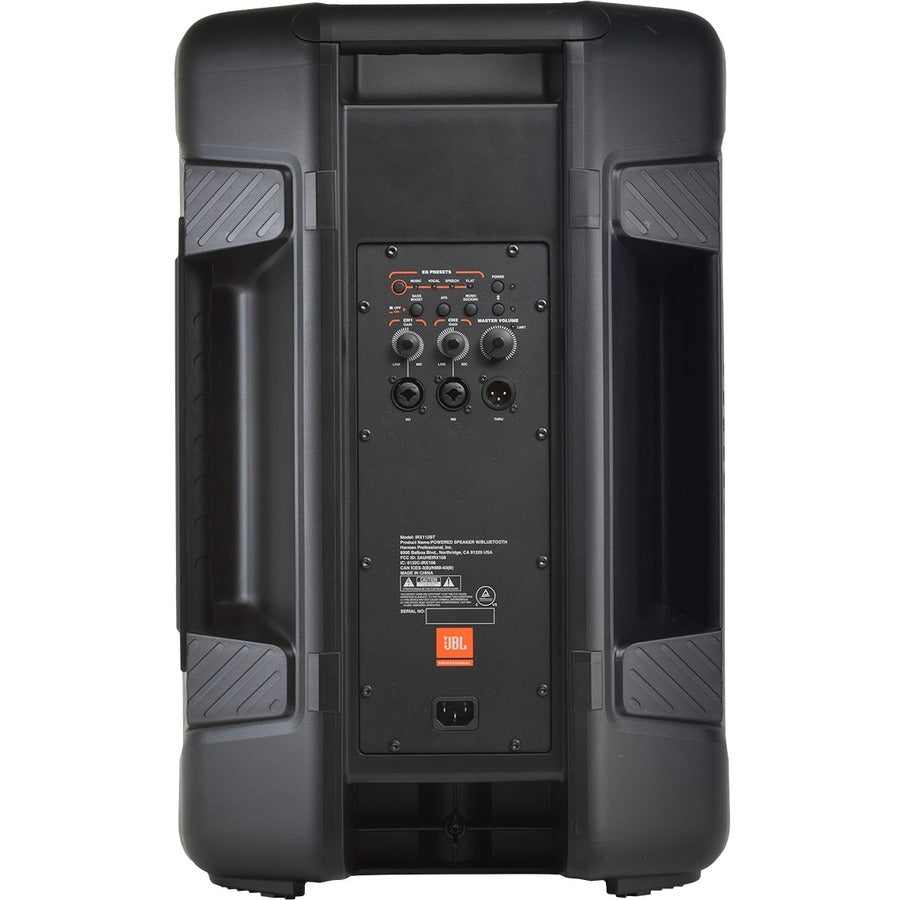 Rear Image for JBL Professional IRX112BT Portable Bluetooth Speaker System - 300 W RMS - Black