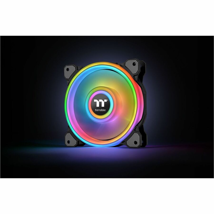 Alternate-Image1 Image for Thermaltake Riing Quad Cooling Fan - 3 Pack