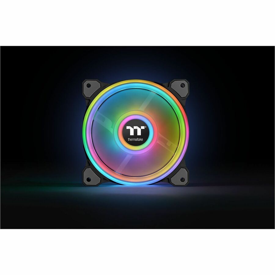 Alternate-Image7 Image for Thermaltake Riing Quad Cooling Fan - 3 Pack