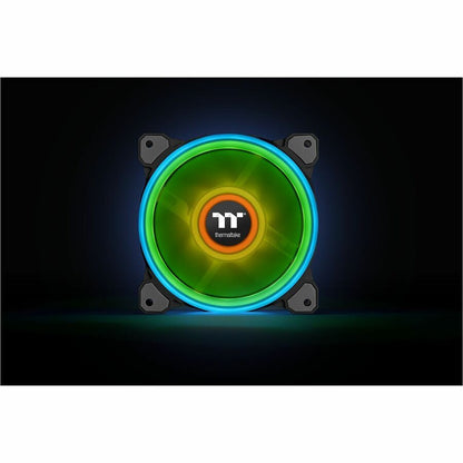 Alternate-Image9 Image for Thermaltake Riing Quad 14 RGB Cooling Fan - 3 Pack