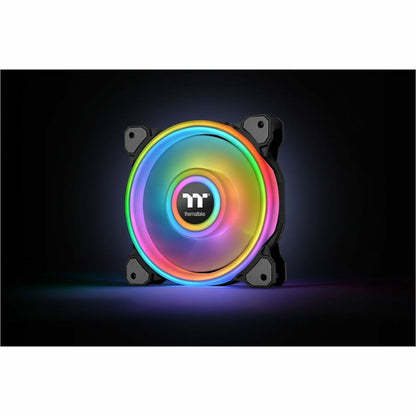 Alternate-Image1 Image for Thermaltake Riing Quad 14 RGB Cooling Fan - 3 Pack