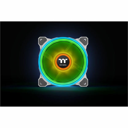 Alternate-Image9 Image for Thermaltake Riing Quad 12 RGB Radiator Fan TT Premium Edition 3 Pack - White - 3 Pack