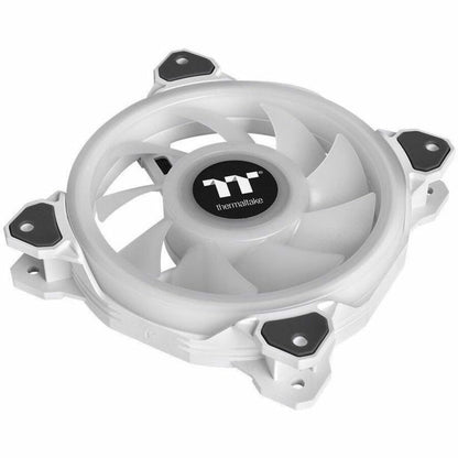 Alternate-Image6 Image for Thermaltake Riing Quad 12 RGB Radiator Fan TT Premium Edition 3 Pack - White - 3 Pack