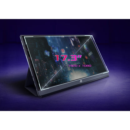 Alternate-Image3 Image for Asus ROG Strix XG17AHPE 17" Class Full HD Gaming LCD Monitor - 16:9 - Black