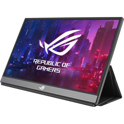 Left Image for Asus ROG Strix XG17AHPE 17" Class Full HD Gaming LCD Monitor - 16:9 - Black