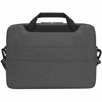 Rear Image for Targus Cypress TBS92602GL Carrying Case (Briefcase) for 14" Notebook - Gray