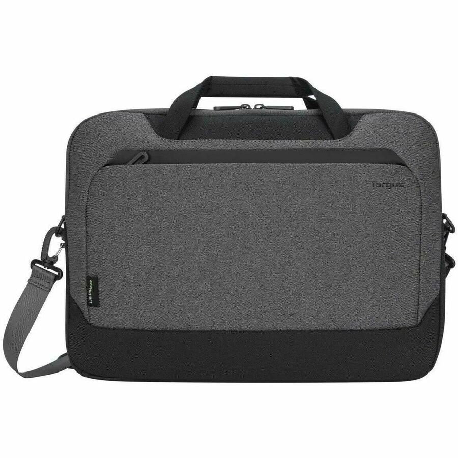 Front Image for Targus Cypress EcoSmart TBT92602GL Carrying Case (Briefcase) for 15.6" Notebook - Gray