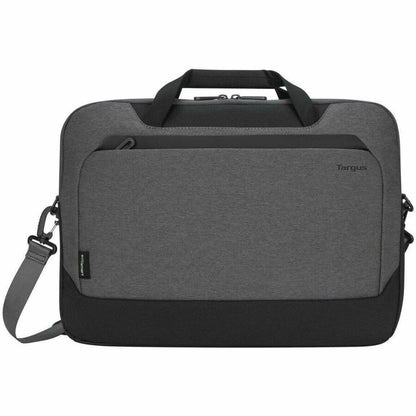 Front Image for Targus Cypress EcoSmart TBT92602GL Carrying Case (Briefcase) for 15.6" Notebook - Gray