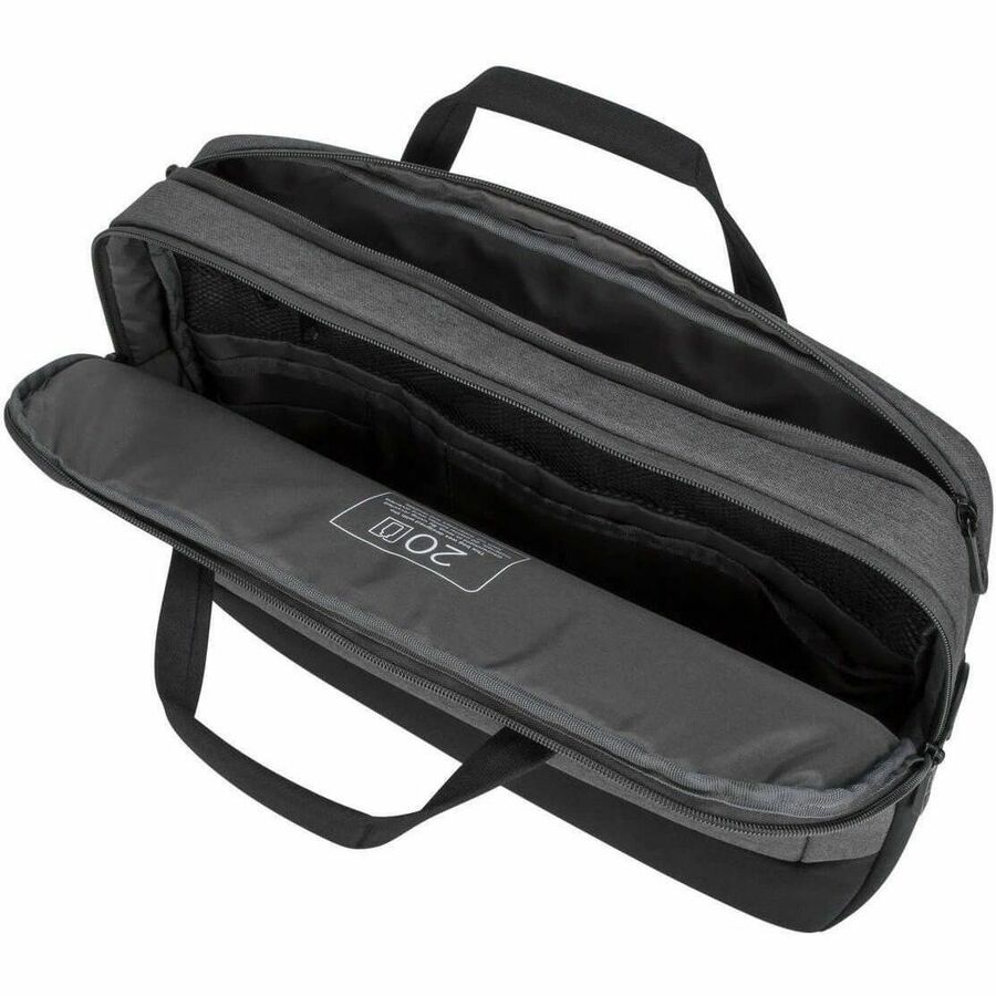 Alternate-Image1 Image for Targus Cypress EcoSmart TBT92602GL Carrying Case (Briefcase) for 15.6" Notebook - Gray