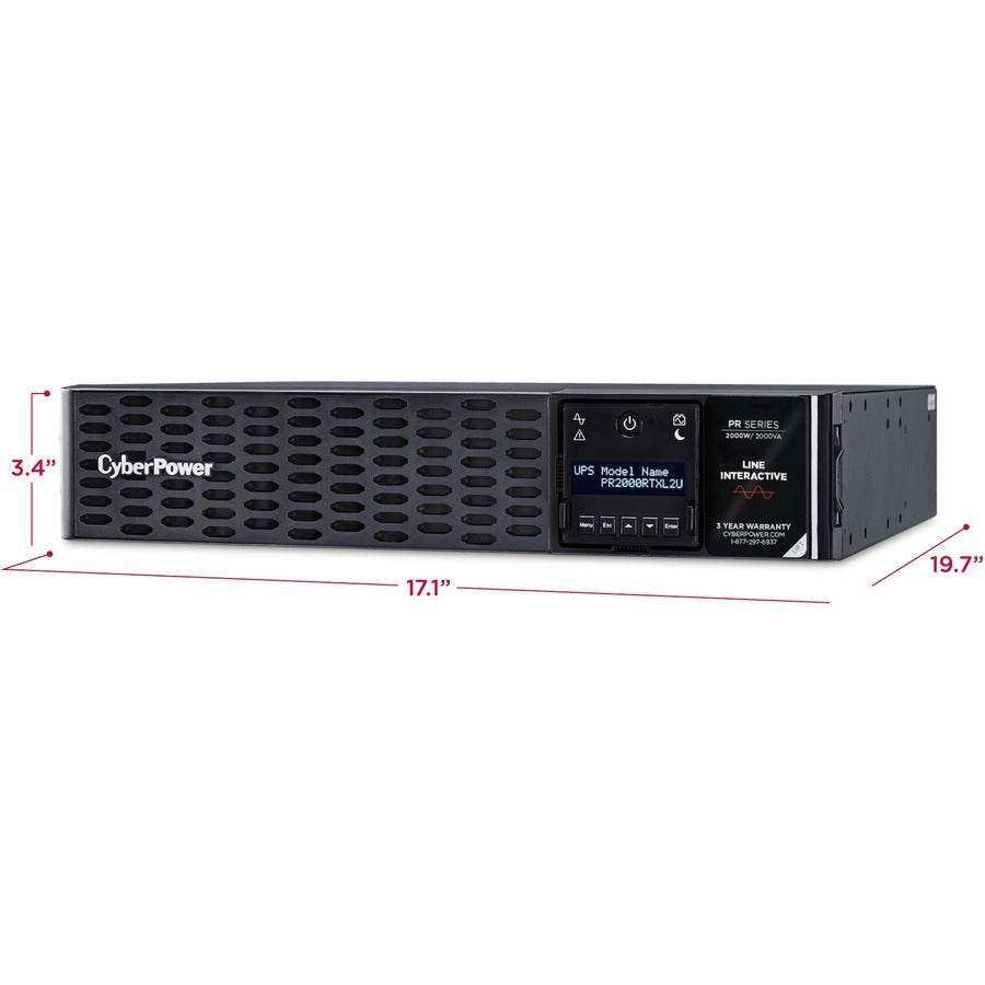 Alternate-Image2 Image for CyberPower PR2000RTXL2UTAA TAA Compliant UPS System
