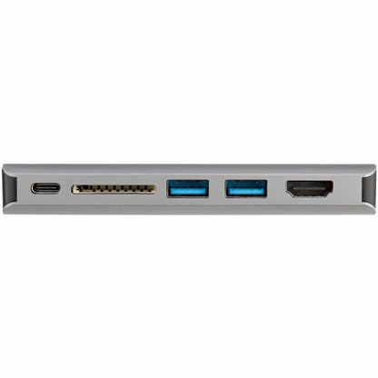 Alternate-Image4 Image for StarTech.com USB C Multiport Adapter - USB-C Mini Travel Dock w/ 4K HDMI or 1080p VGA - 100W PD Pass-Through, 3x USB, SD, GbE, Audio