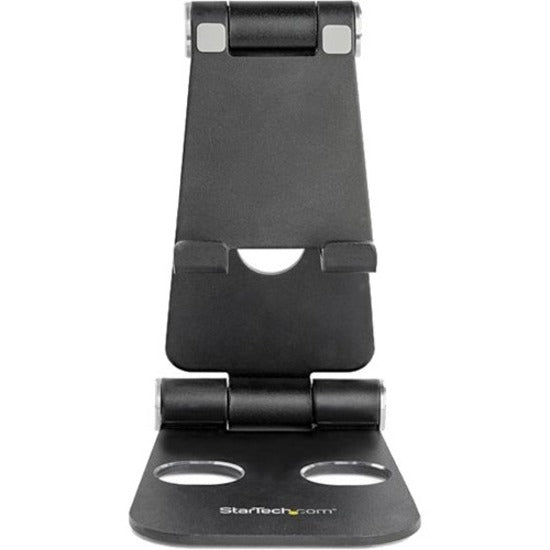 Front Image for StarTech.com Phone and Tablet Stand - Foldable Universal Mobile Device Holder - Smartphones/Tablets - Adjustable Cell Phone Stand for Desk