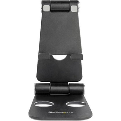Front Image for StarTech.com Phone and Tablet Stand - Foldable Universal Mobile Device Holder - Smartphones/Tablets - Adjustable Cell Phone Stand for Desk