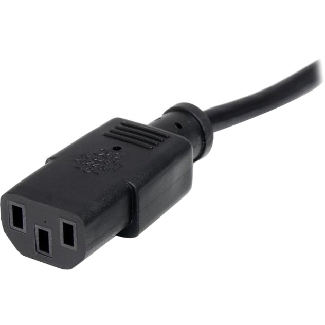 Alternate-Image1 Image for StarTech.com 10ft (3m) Computer Power Cord, NEMA 5-15P to C13, 10A 125V, 18AWG, 10 Pack, Replacement PC Power Cord, TV/Monitor Power Cable
