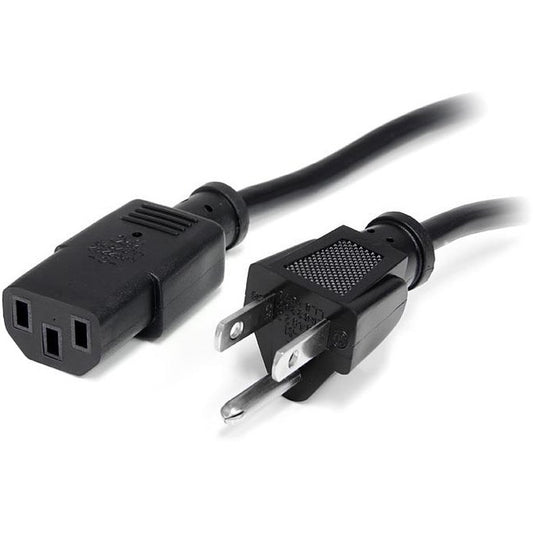 Main Image for StarTech.com 10ft (3m) Computer Power Cord, NEMA 5-15P to C13, 10A 125V, 18AWG, 10 Pack, Replacement PC Power Cord, TV/Monitor Power Cable