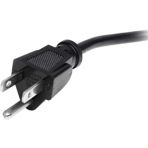 Alternate-Image2 Image for StarTech.com 10ft (3m) Computer Power Cord, NEMA 5-15P to C13, 10A 125V, 18AWG, 10 Pack, Replacement PC Power Cord, TV/Monitor Power Cable