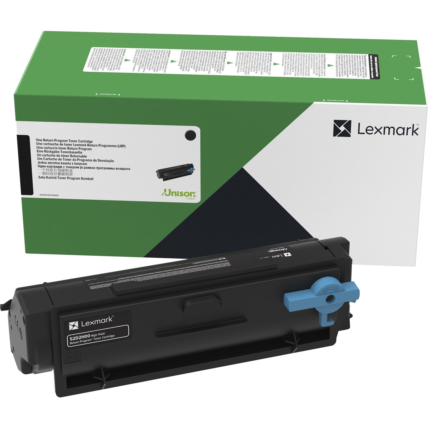 Main Image for Lexmark Unison Original High Yield Laser Toner Cartridge - Black - 1 Each