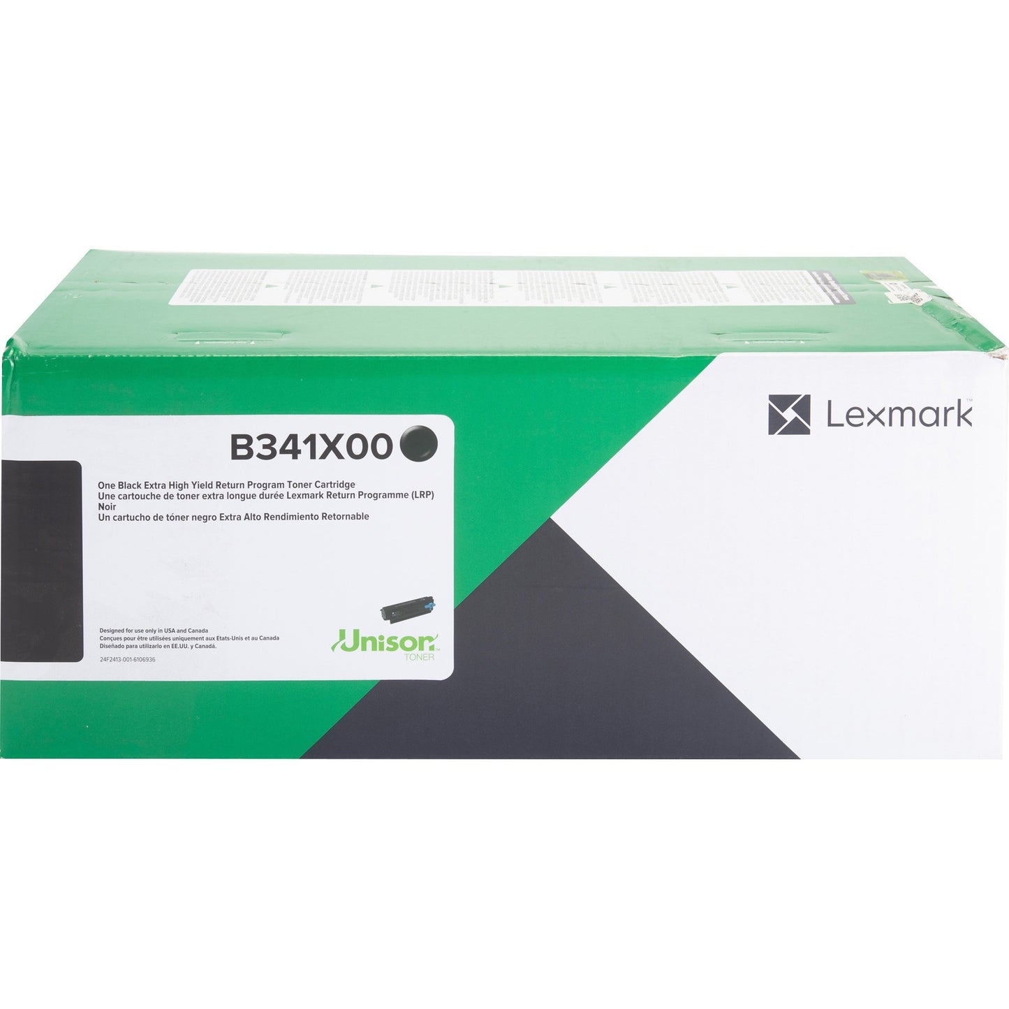 Main Image for Lexmark Unison Original Extra High Yield Laser Toner Cartridge - Black - 1 Each