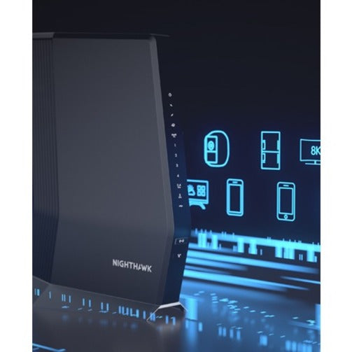Alternate-Image2 Image for Netgear Nighthawk CAX80 Wi-Fi 6 IEEE 802.11ax Ethernet, Cable Wireless Router