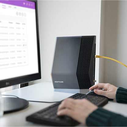 Life-Style Image for Netgear Nighthawk CAX80 Wi-Fi 6 IEEE 802.11ax Ethernet, Cable Wireless Router