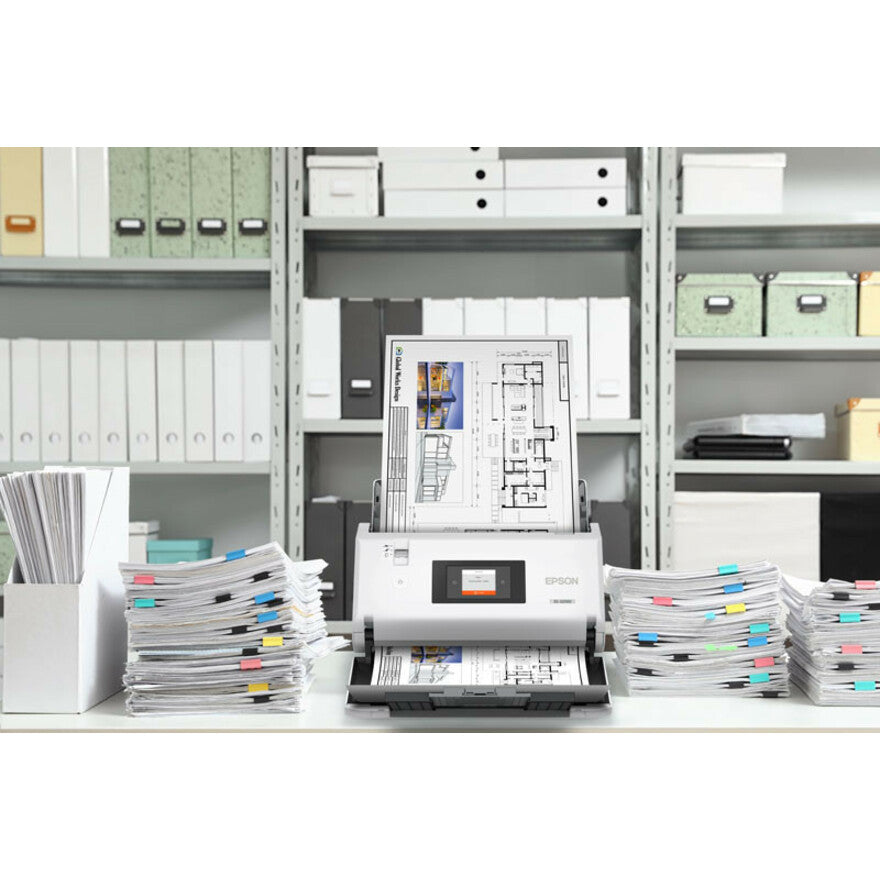 Life-Style Image for Epson DS-32000 Large Format Sheetfed Scanner - 1200 dpi Optical